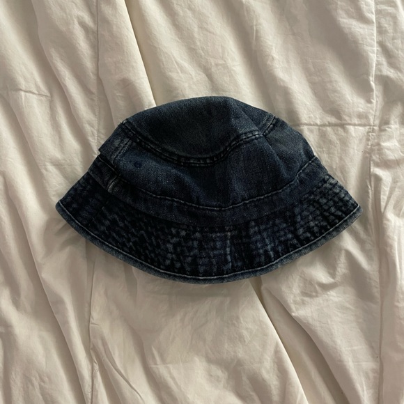 AUTHENTIC PALM ANGELS DENIM BUCKET HAT - Picture 3 of 4